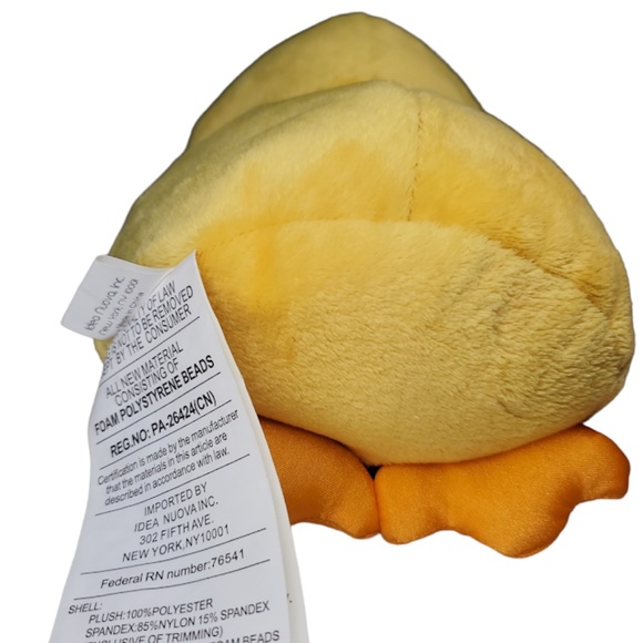 Duck by Ganz  Plush Toy,  11-1/2 inch, speaker in front - Picture 8 of 8